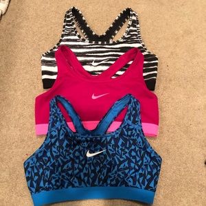 3-Pack Nike Sports Bras